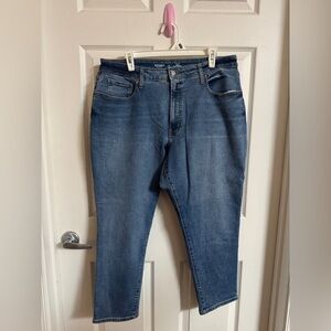 Old Navy Woman’s Straight Leg High Rise Denim Jeans